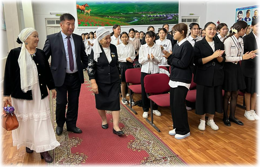 Менің отаным, менің отбасым тақырыбында кездесу