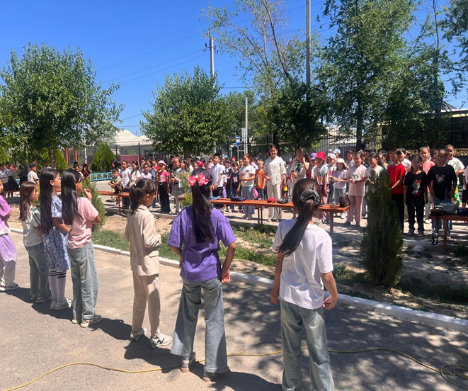 Лагерге 1-4 сынып оқушылары