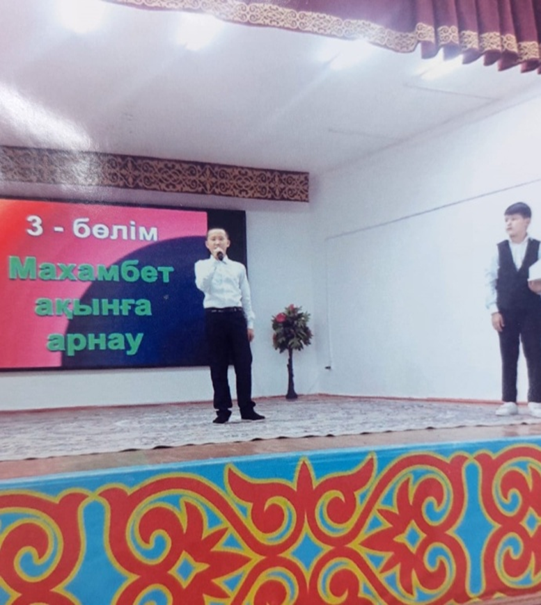 Мектепішілік «Махамбет оқулары »сайысы өтті.
