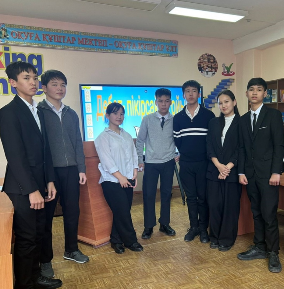 "Ұшқыр ой" дебат клубының ұйымдастыруымен "Жаңа Қазақстанда ақындар айтысының дамуы" тақырыбында  пікір-сайыс өтті.