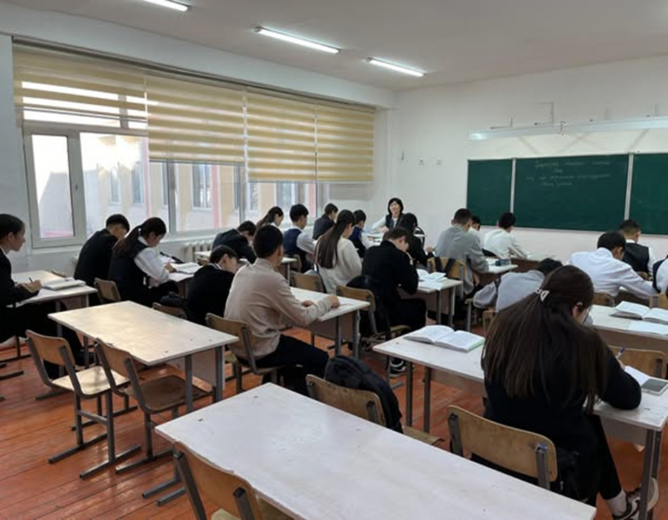 «Заң мен тәртіпті сақтаудағы менің үлесім!»